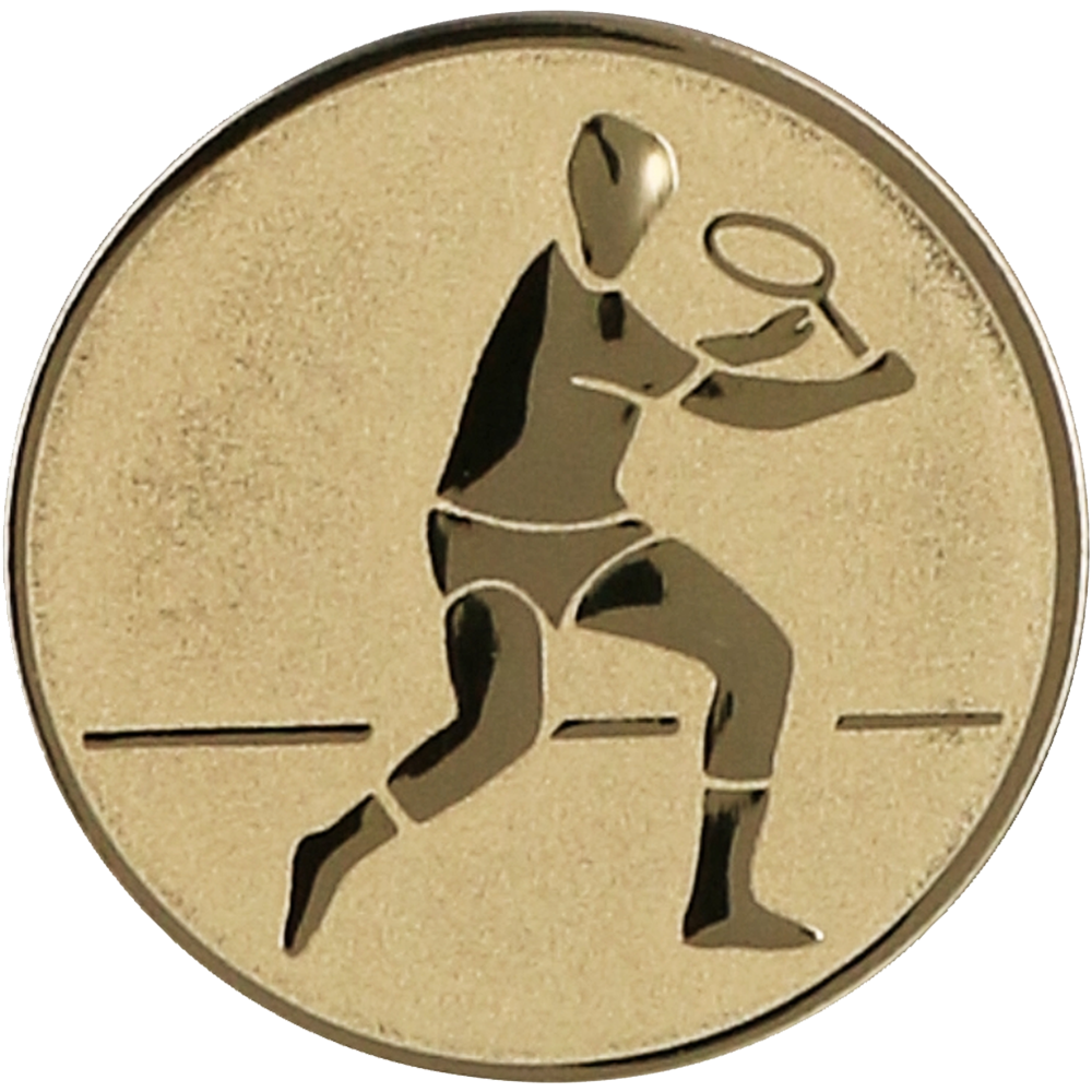 Wklejka aluminiowa - tenis ziemny mężczyzn