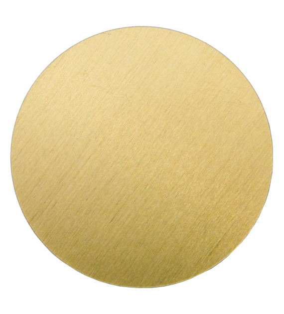 Krążek pod sublimację F.25 - blacha Subligraw - złota