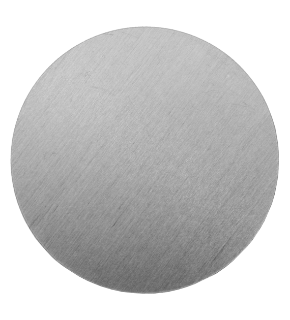 Krążek pod sublimację F.38 - blacha Subligraw - srebrna